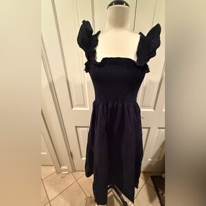 Hill House Black Sleeveless Nap Dress Size Large